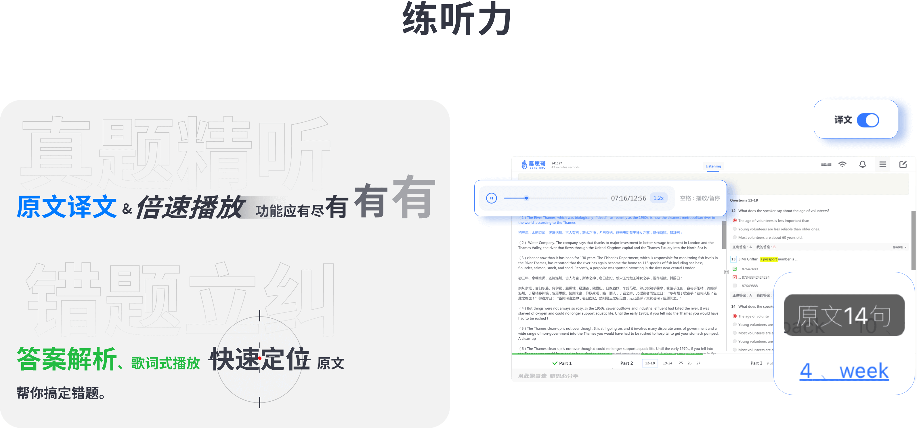 雅思哥机考软件写作功能展示